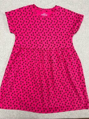 Vineyard Vines girls everyday jersey floral dress pink size medium 10-12
